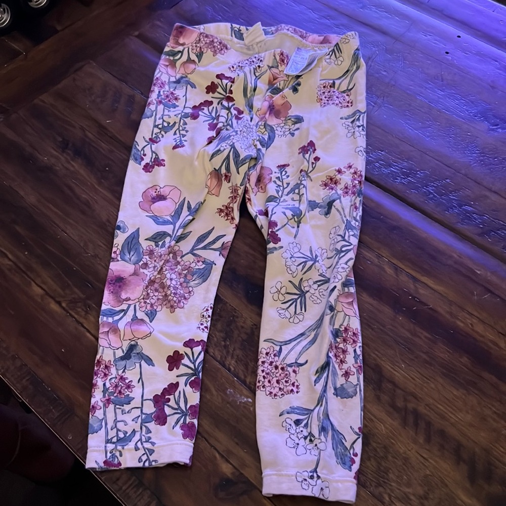 1.5-2Y Toddler H&M Floral Legging